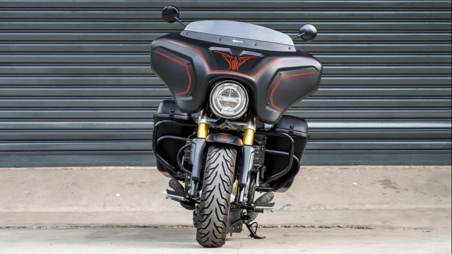 Honda monkey độ phong cách harley-davidson trông sẽ ra sao - 4