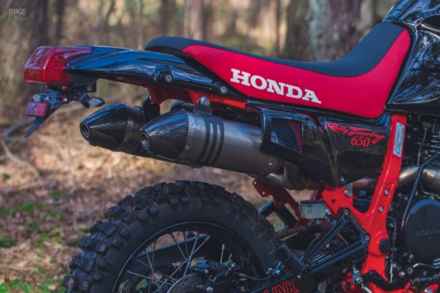 Honda nx650 độ phong cách đường đua của hb-custom thống trị mọi nẻo đường - 5