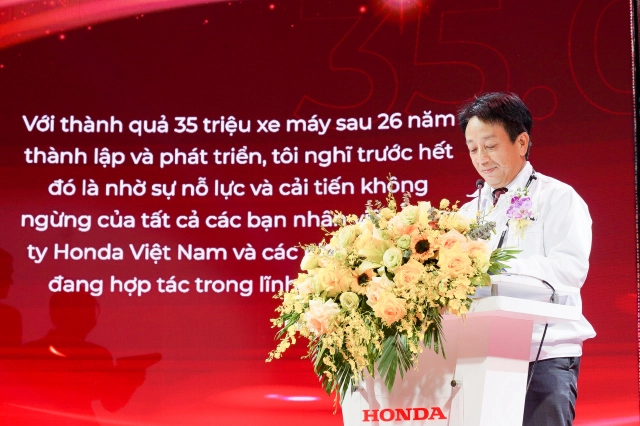 Honda việt nam tổ chức lễ kỷ niệm chiếc xe máy thứ 35 triệu - 2