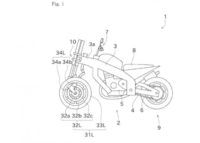 Kawasaki vẫn đang nỗ lực phát triển công nghệ xe ba bánh của riêng mình - 1