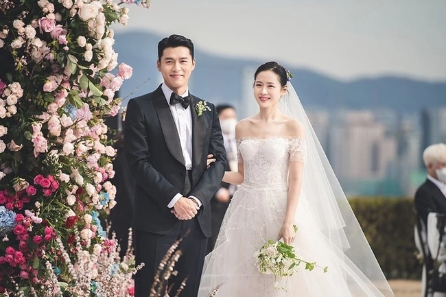 Mặc đồn thổi ly hôn son ye jin tung ảnh chưa từng công bố bên hyun bin mặc váy cưới đẹp diễm lệ - 7