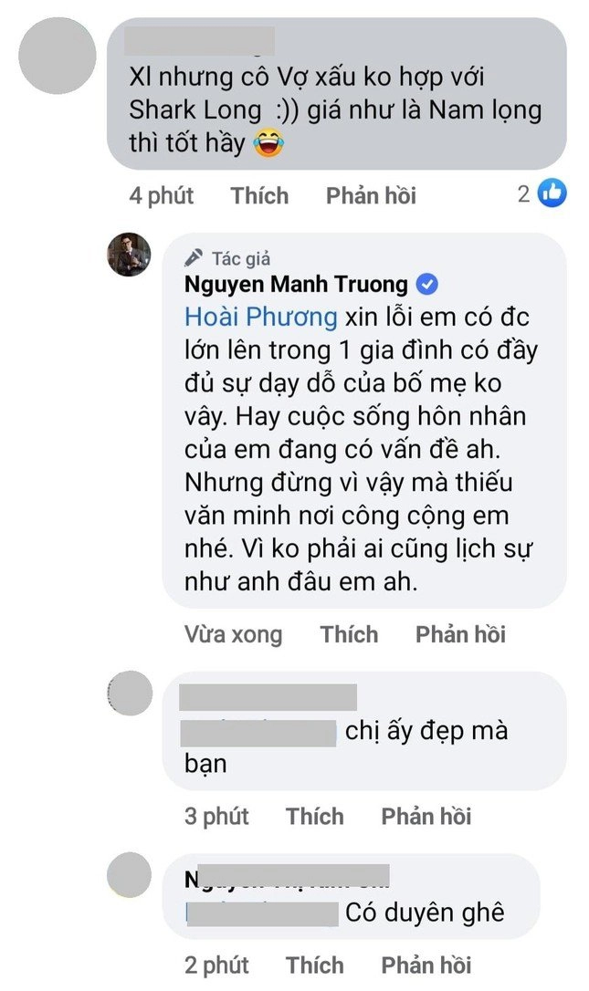 Mạnh trường từng bức xúc vì vợ bị chê kém sắc nay 3 con chào đời toàn trai xinh gái đẹp - 2