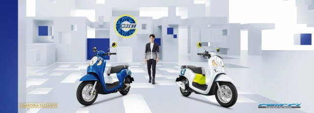 Scoopy 110 ở thị trường campuchia có khác gì xe nhập indo ta thường thấy - 3