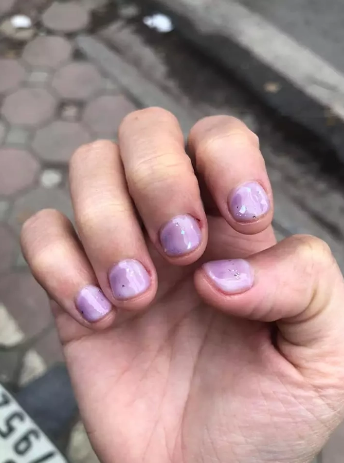 Theo xu hướng nail mắt mèo nhiều chị em ấm ức ôm chiếc móng như úp thìa đón tết - 6