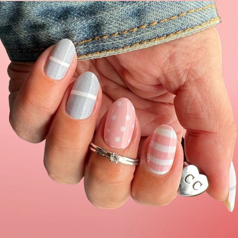 Theo xu hướng nail mắt mèo nhiều chị em ấm ức ôm chiếc móng như úp thìa đón tết - 15