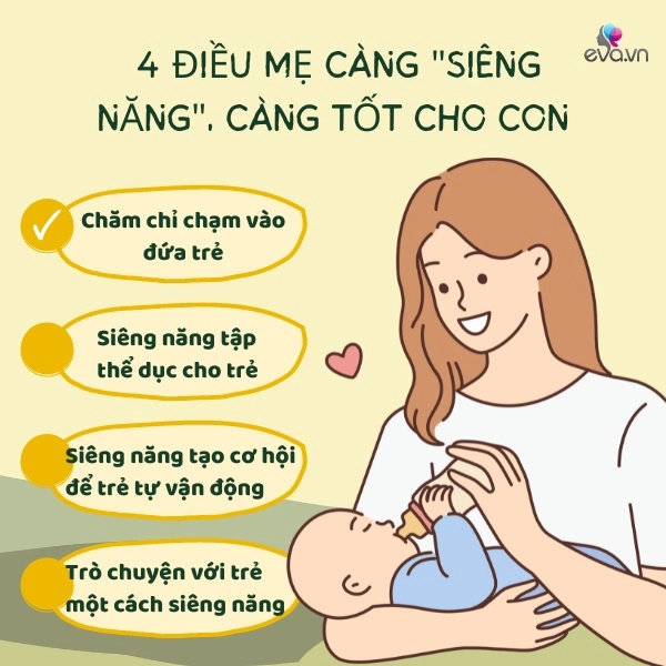 Trước 6 tháng tuổi bố mẹ càng lười biếng làm 3 điều này con tăng cân nặng trí tuệ đáng kinh ngạc - 6