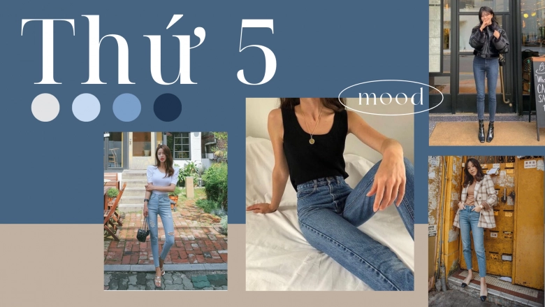 Tuần này mặc gì diện quần jeans 7 ngày không trùng lặp tôn dáng đỉnh cao chị em biết càng sớm càng tốt - 4