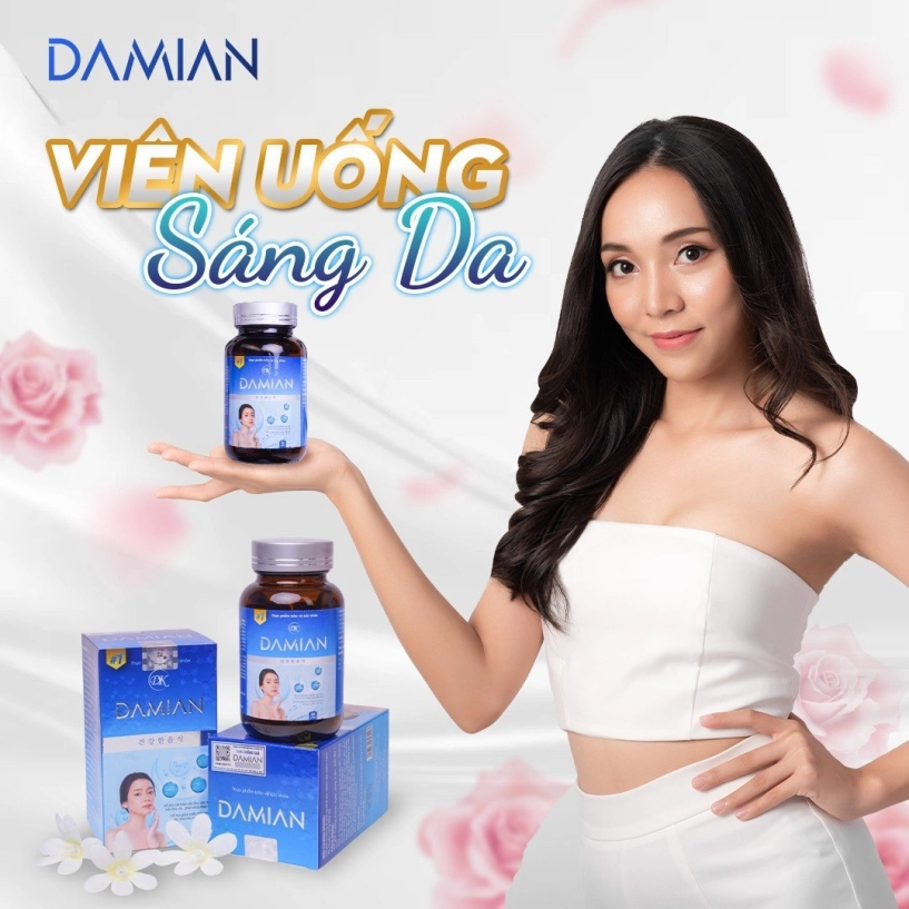 Viên uống damian - phương pháp trắng da mờ nám hiệu quả - 2