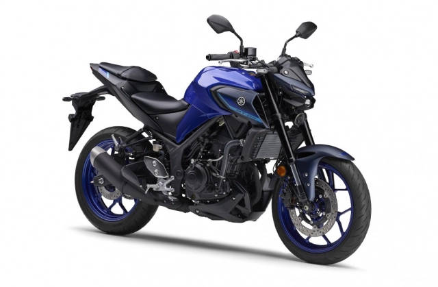 Yamaha mt-03 2023 mới chính thức ra mắt được tăng mô men xoắn kèm vỏ động cơ mới - 2