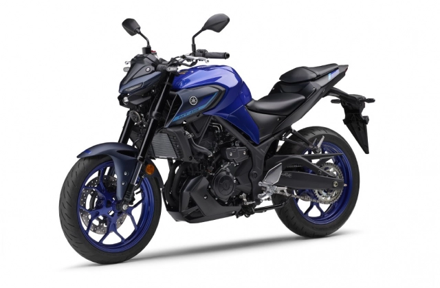 Yamaha mt-03 2023 mới chính thức ra mắt được tăng mô men xoắn kèm vỏ động cơ mới - 3