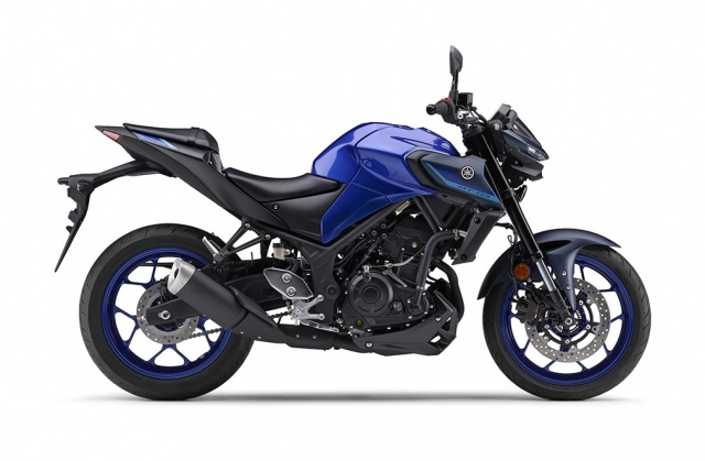 Yamaha mt-03 2023 mới chính thức ra mắt được tăng mô men xoắn kèm vỏ động cơ mới - 6
