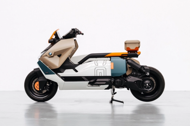 Bmw ce 04 vagabund moto concept trình làng với ngoại hình thể thao bắt mắt - 7