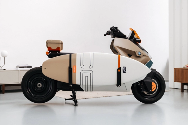 Bmw ce 04 vagabund moto concept trình làng với ngoại hình thể thao bắt mắt - 9