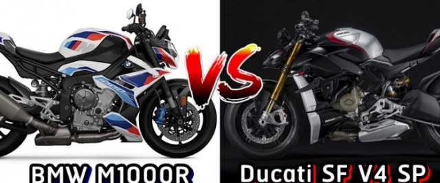 Bmw m1000r và ducati streetfighter v4 sp trên bàn cân thông số - 1