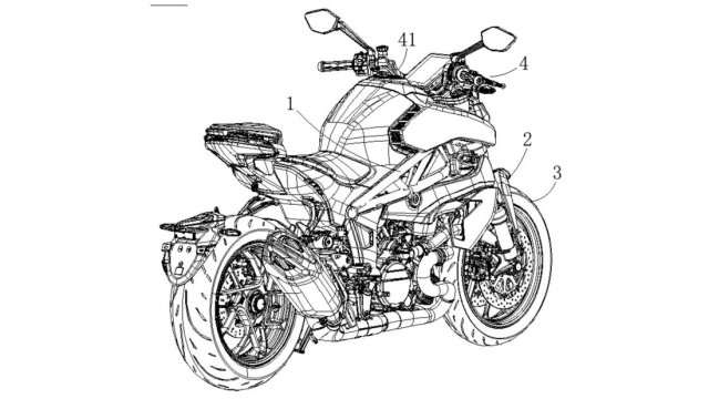 Cf moto v02-nk concept được cấp bằng sáng chế - 8