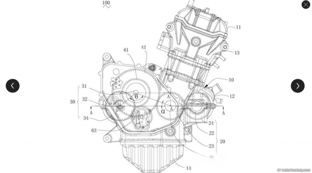 Cfmoto lộ diện bằng sáng chế động cơ 3 xi-lanh mới - 5