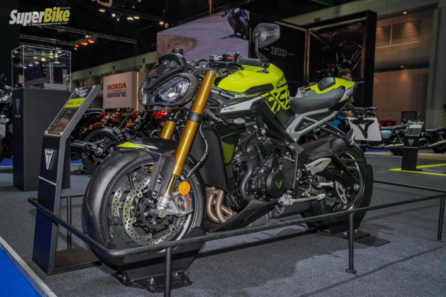 Chi tiết triumph street triple 765 moto2 edition tại bangkok motor show 2023 - 2