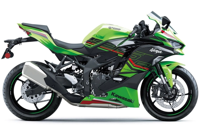 Kawasaki ninja zx-25r se 2023 ra mắt được tinh chỉnh sức mạnh đồng hồ tft màu sắc hoàn toàn mới - 6