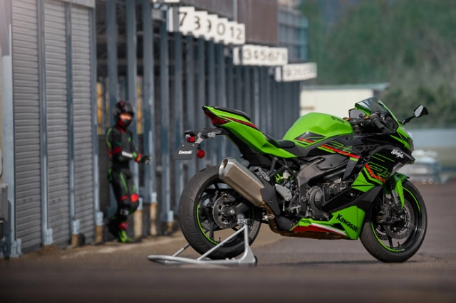 Kawasaki ninja zx-4rr krt 2023 chính thức ra mắt sau bao ngày mong đợi - 1