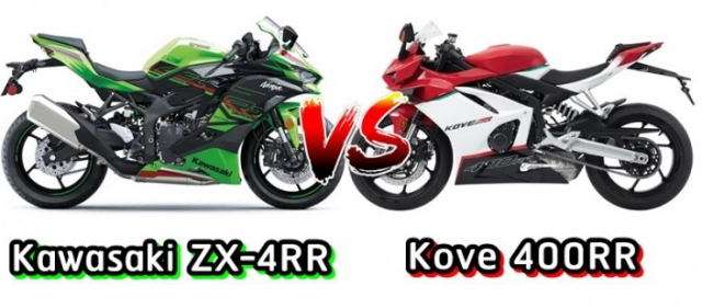 Kawasaki zx-4rr và kove 400rr trên bàn cân thông số - 1
