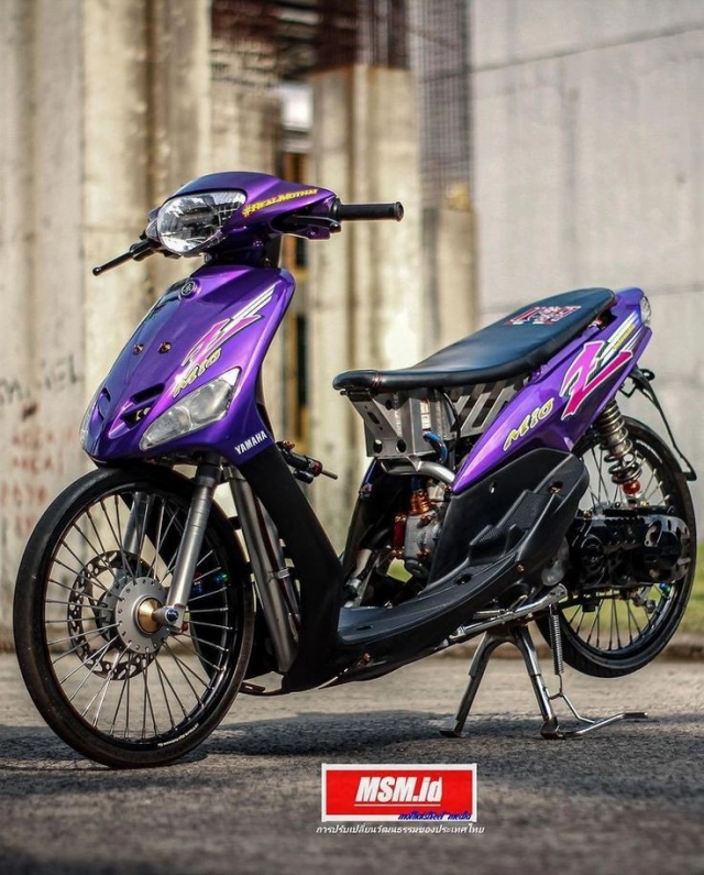 Niềng nhôm căm bự đan thưa trên xe độ của các biker đna - 1