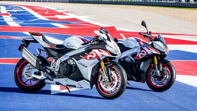 Phiên bản đặc biệt của aprilia rsv4 factory 2023 và tuono factory 2023 xuất hiện tại cota - 3