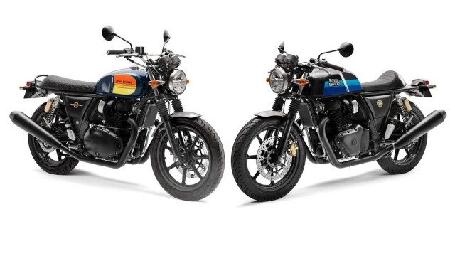 Royal enfield interceptor 2023 và continental gt 650 2023 ra mắt với nâng cấp mâm hợp kim - 1