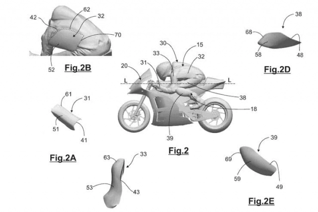 Tiết lộ áo khoác da của aprilia motogp 2023 được cập nhật bộ phận khí động học - 1