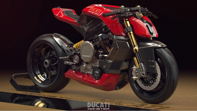 Tiết lộ ducati monster với hệ dẫn động điện - 10