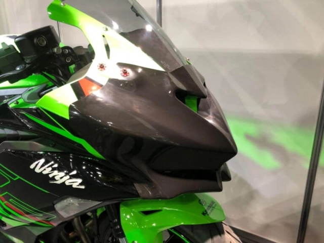 Trình làng ninja zx-25r se 2023 tại osaka motorcycle show 2023 với một số điều chỉnh - 7