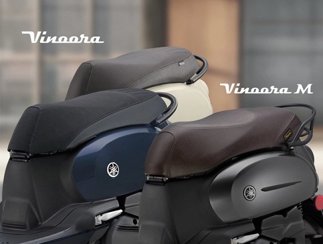 Yamaha vinoora 125 được nâng cấp các trang bị mới nhưng giá bán thì không đổi - 9