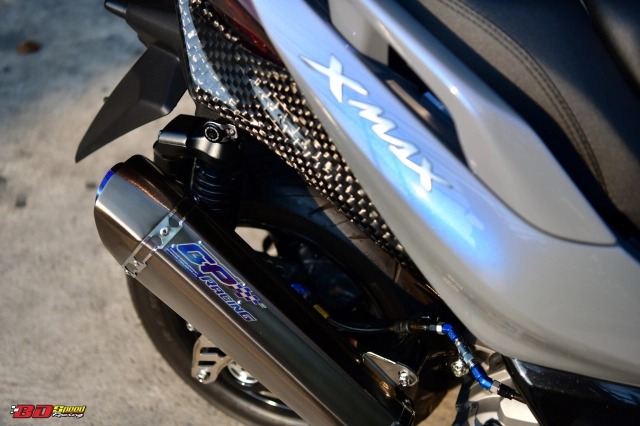 Yamaha x-max300 độ vân carbon có một không hai - 8