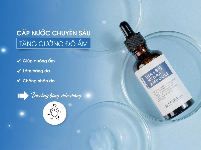 Bí quyết trẻ hóa làn da cùng kyung lab ha plus hydra ampoule - 4