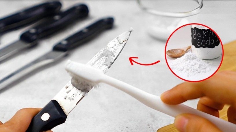 Dùng dao lâu bị cùn rỉ ghi nhớ 5 cách làm sạch dễ như ăn kẹo này dao rỉ mấy cũng sáng bóng sắc lẹm - 4
