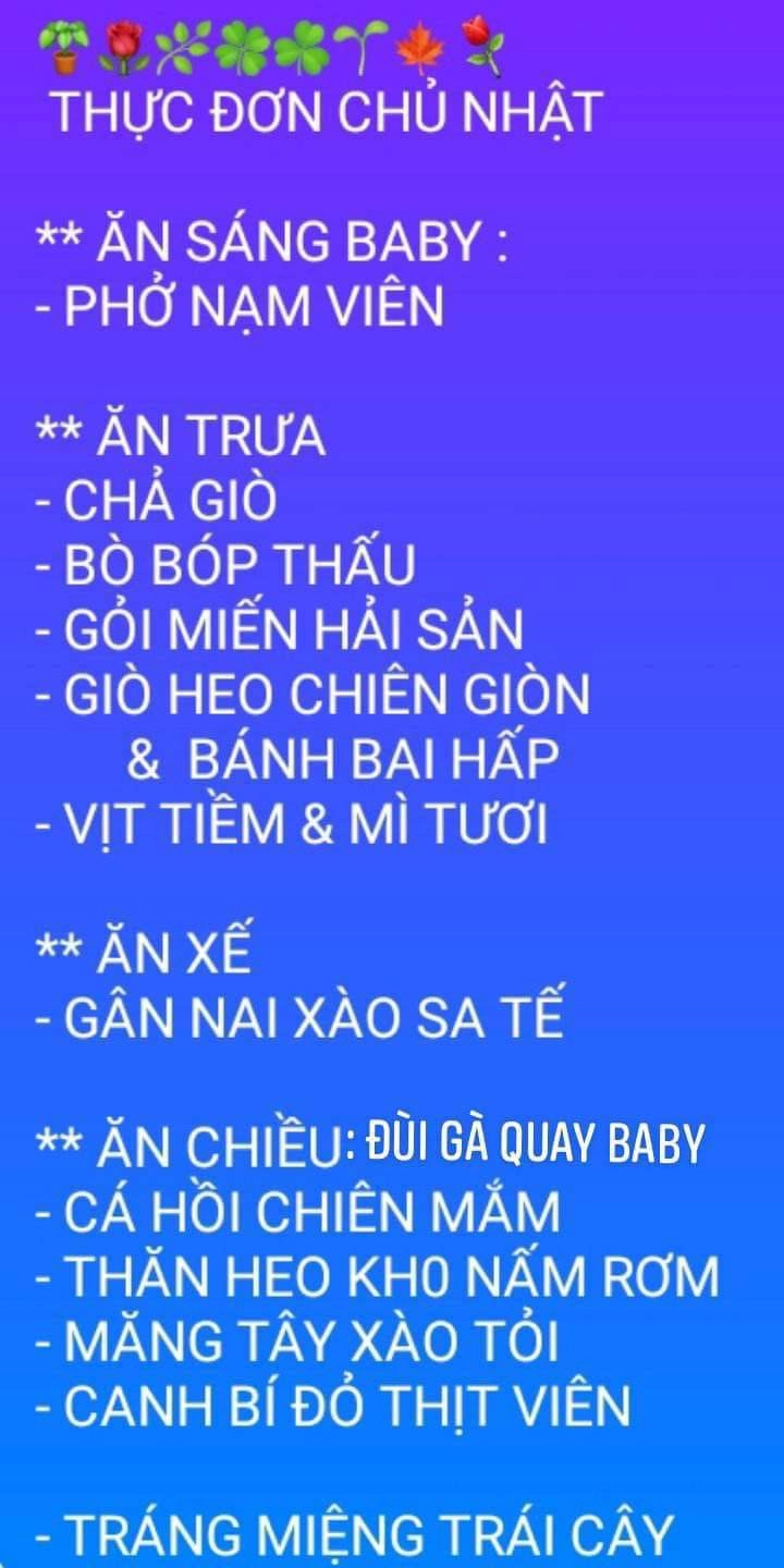 nữ đại gia quận 7 khoe loạt món ăn xế ngày lễ ngon nhức nách chồng hé lộ thực đơn sương sương vài triệu - 12