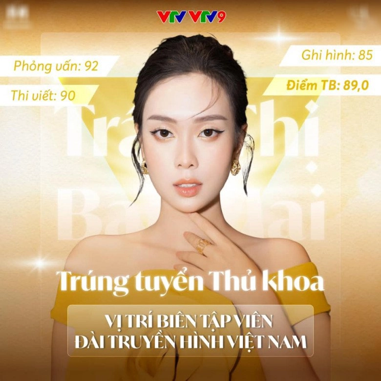 Phát hiện thủ khoa đầu vào nhà đài vtv9 là hoa hậu có tên kêu như chuông lọt top 12 sinh viên danh dự tại mỹ - 1