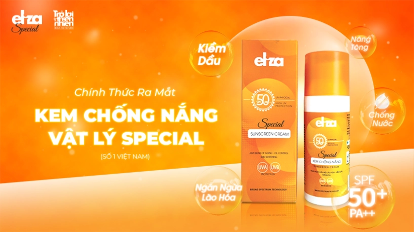 Ra mắt kem chống nắng vật lý eliza special - bảo vệ làn da an toàn mỗi ngày - 1