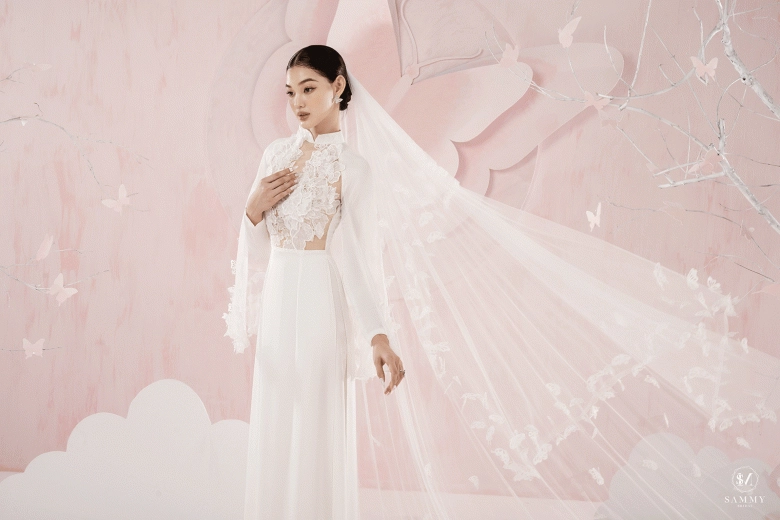 Sammy bridal ra mắt bst thượng uyển 2 mang vẻ đẹp trang nhã phù hợp với các nàng dâu hiện đại - 1