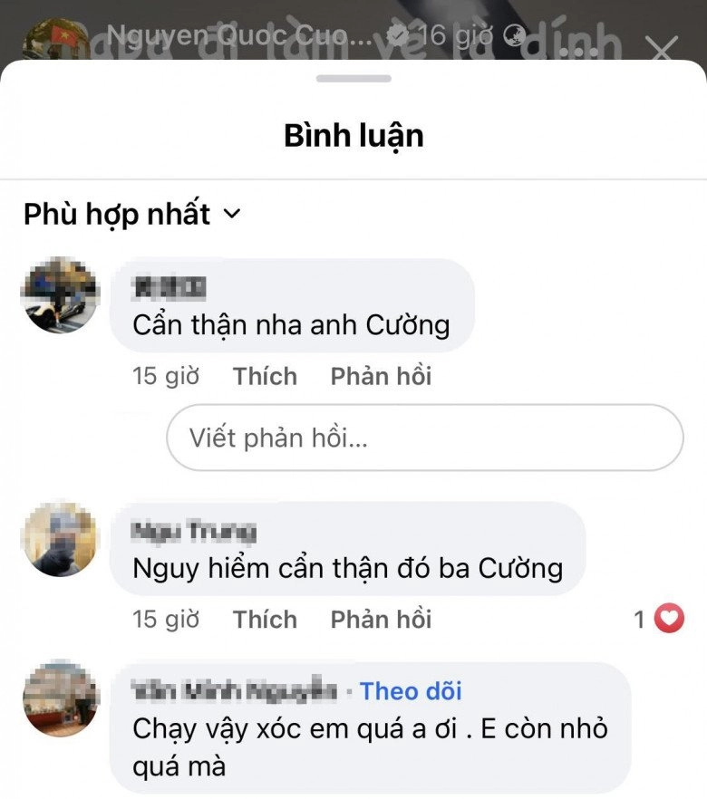 Suchin bám chặt bố khi đàm thu trang vừa sinh em bé thót tim cảnh cường đôla đội con trên đầu chạy bộ - 5