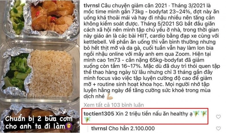 Từng đòi 2 triệu tiền nấu ăn giờ tóc tiên bị bệnh vẫn lao vào bếp làm cơm cho chồng có món đẹp như tranh - 2