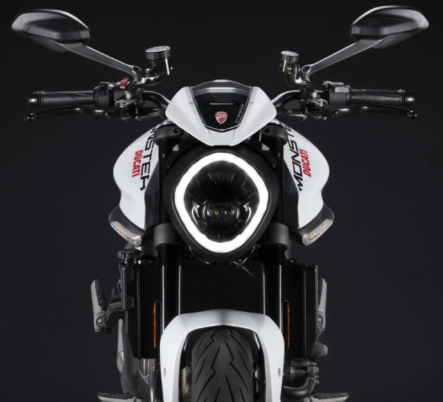 Chi tiết ducati monster 2024 có thêm màu trắng iceberg white - 4