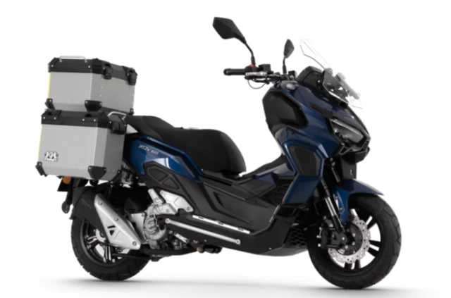 Chi tiết lexmoto xdv300 - mẫu xe tay ga phiêu lưu vừa trình làng - 9