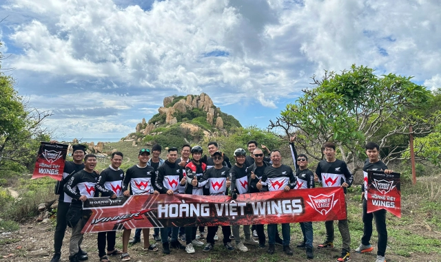 Hành trình clb winner hoàng việt wings về miền biển - 5