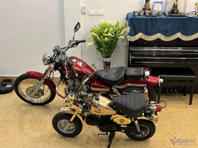 Honda monkey 1996 mạ vàng chưa từng đổ xăng rao bán giá 300 triệu - 2