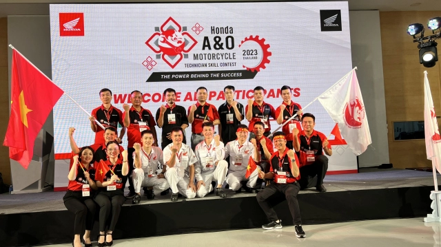 Honda việt nam đoạt 4 giải thưởng lớn tại hội thi kỹ thuật viên xuất sắc châu áchâu đại dương 2023 - 9