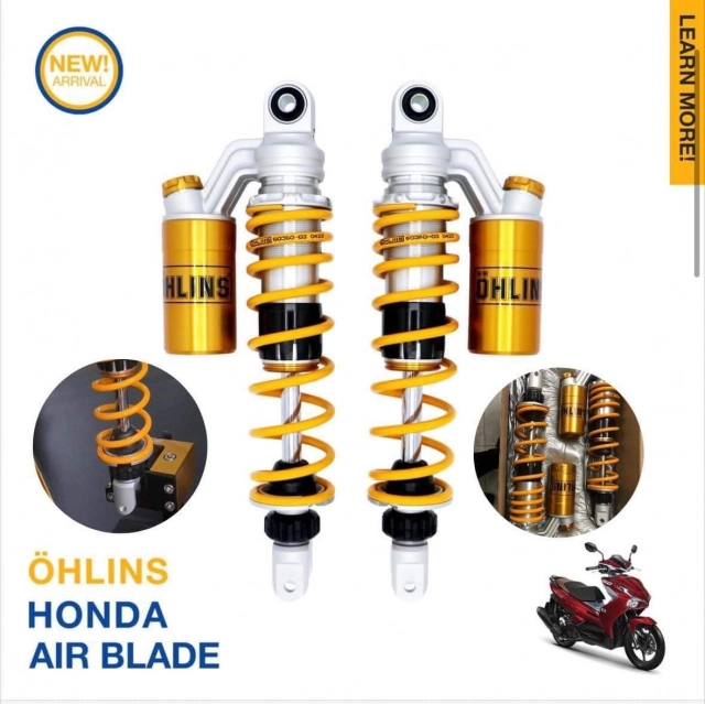 Mã phuộc mới của ohlins dành cho tay ga phổ thông đã cập bến việt nam - 1