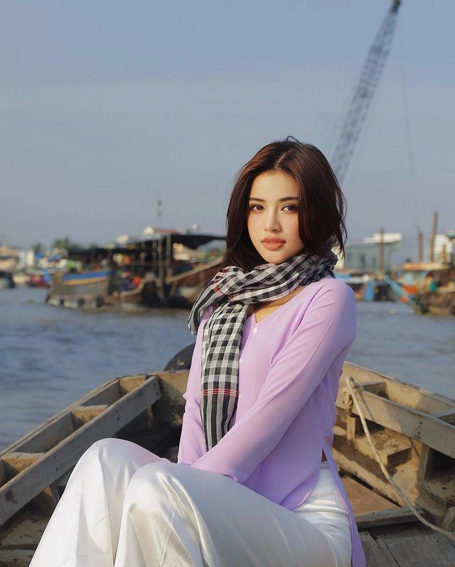 Top 20 miss world vietnam bị tố là tiểu tam gương mặt lai tây môi tều nhìn là say - 8