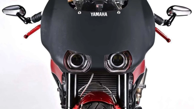 Trình làng bản độ yamaha rd r3 turbo mang kiểu dáng cafe racer - 1