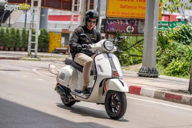 Cận cảnh vespa gts 2023 - mẫu xe được vespa cải tiến đột phá về trang bị - 32