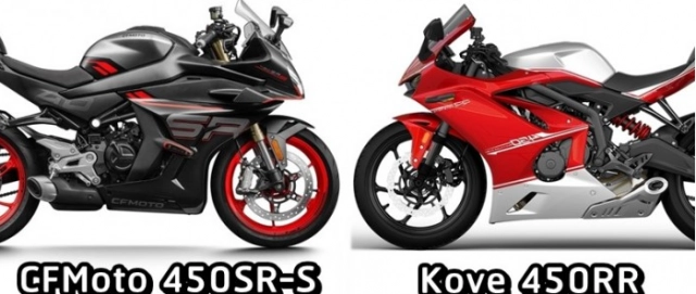 Cf moto 450sr-s vs kove 450rr trên bàn cân thông số - 1